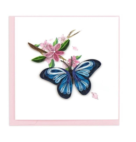 Butterfly Quilling Card