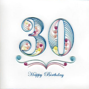 Anniversary Quilling Card