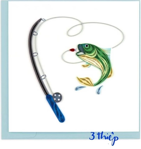 Fish Quilling Card