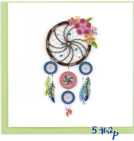 Dream Catcher Quilling Card