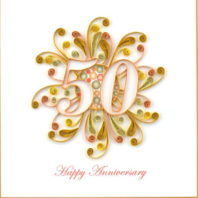Anniversary Quilling Card