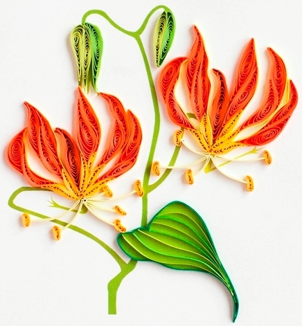 Flower Quilling Card