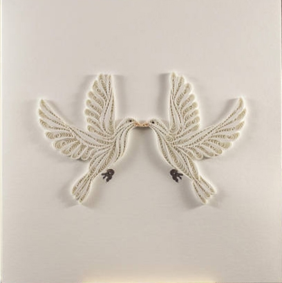 Bird Quilling Card