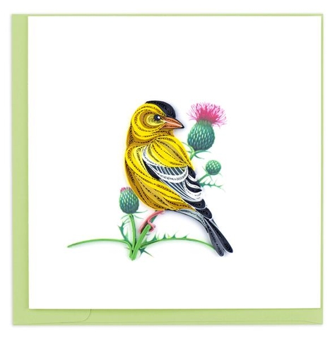 Bird Quilling Card