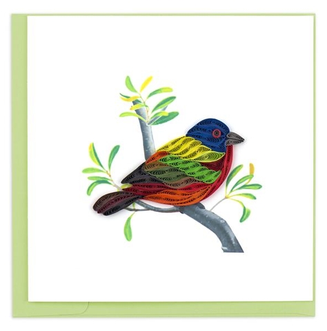 Bird Quilling Card