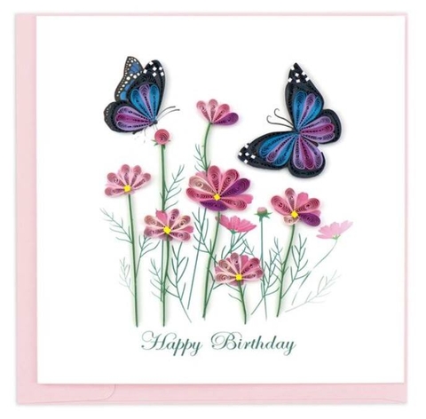Butterfly Quilling Card