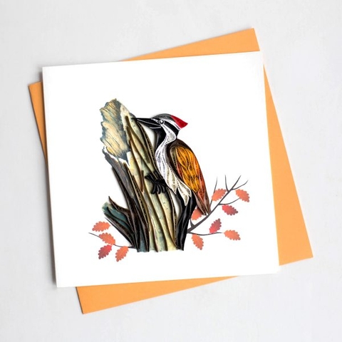 Bird Quilling Card