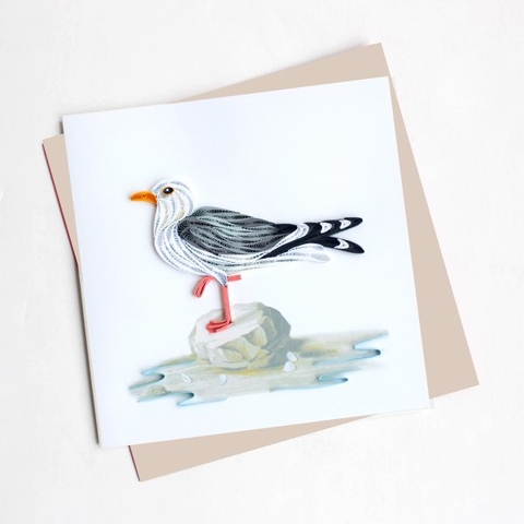 Bird Quilling Card