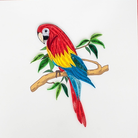 Bird Quilling Card