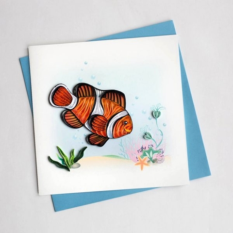 Fish Quilling Card