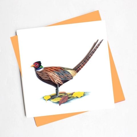 Bird Quilling Card