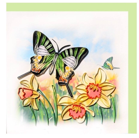 Butterfly Quilling Card