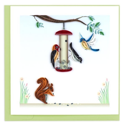 Bird Quilling Card
