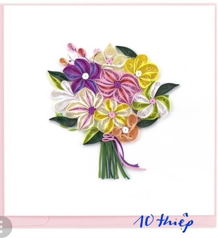 Flower Quilling Card