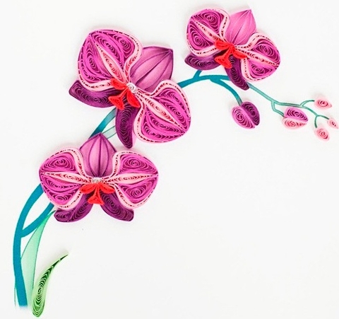Flower Quilling Card