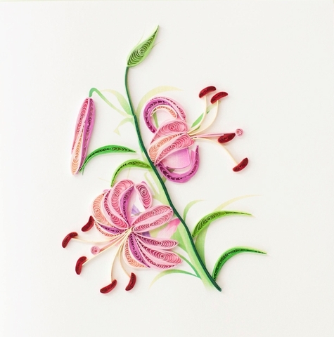 Flower Quilling Card