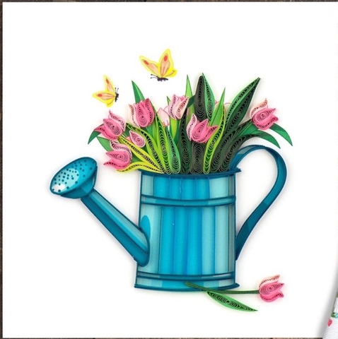 Flower Quilling Card