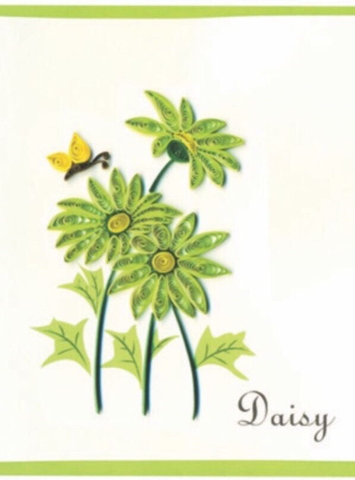 Daisy Flower Quilling Card