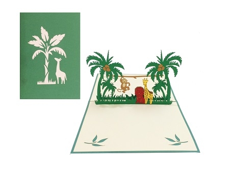 Safari Pop Up Card