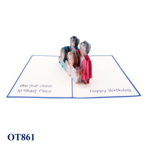 Shady Pines Pop Up Card