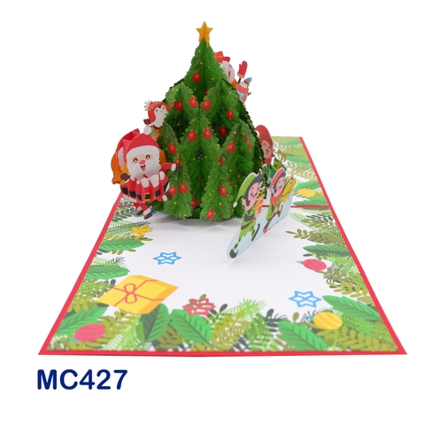 Christmas Tree Pop Up Card