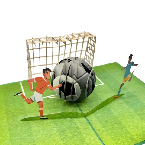 Football Pop-Up Card