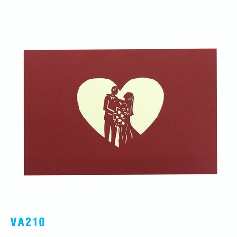 Getting Married Under The Cherry Blossom Pop Up Card