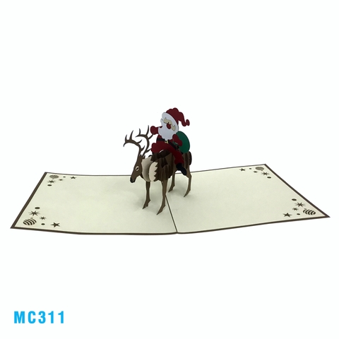 Santa Claus Pop Up Card