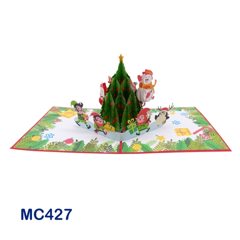 Christmas Tree Pop Up Card