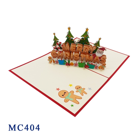 Merry Christmas Pop Up Card