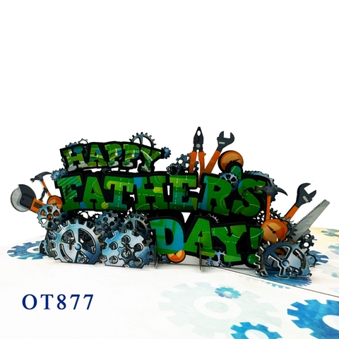 Happy Father's Day Pop Up Card