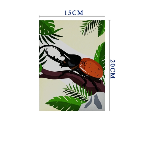 Beetles Pop Up 3D Greeting Card