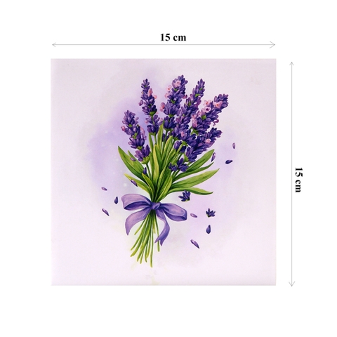 Lavender Bloom Pop-Up Card