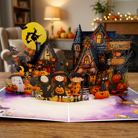 Halloween 3D Pop Up Greeting Card