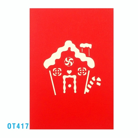 Ginger House Noel Pop Up Card