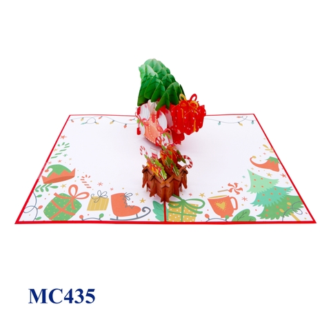Noel Gnome Pop Up Card