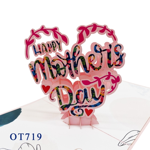 Happy Mother's Day Pop Up Card