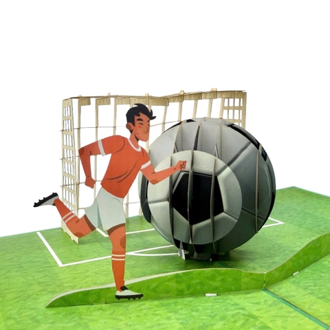 Football Pop-Up Card