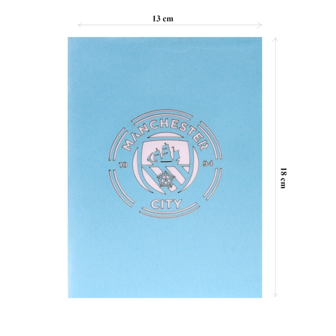 Manchester City Etihad Stadium Pop-Up Card