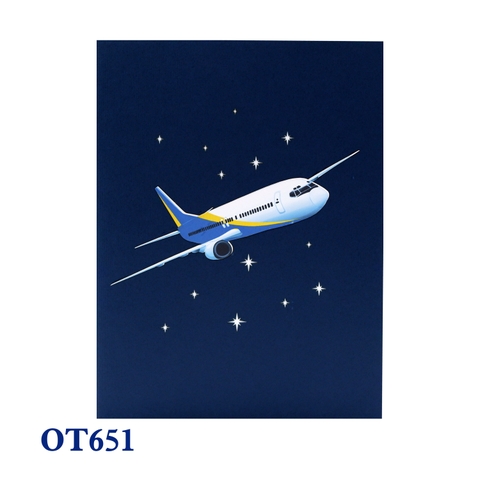 Airplane Pop Up Card