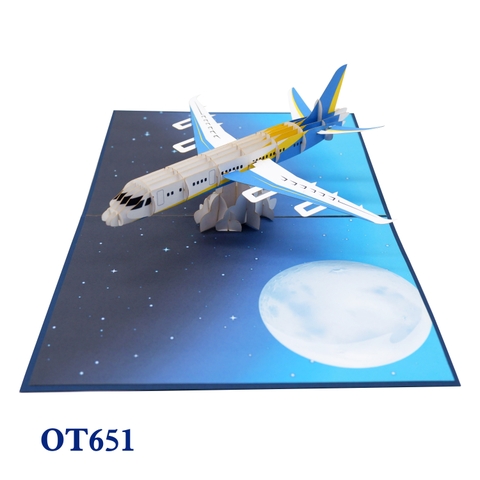 Airplane Pop Up Card