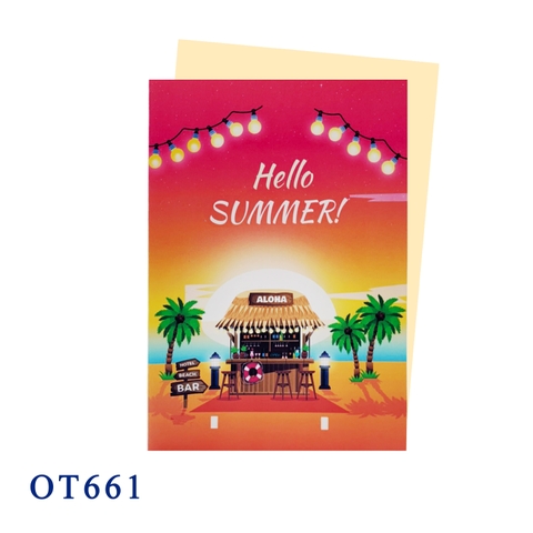 Hello Summer Greeting Card