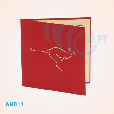 KANGAROO POP UP CARD