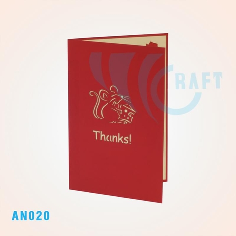 MOUSE POP UP CARD