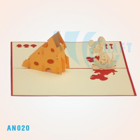 MOUSE POP UP CARD