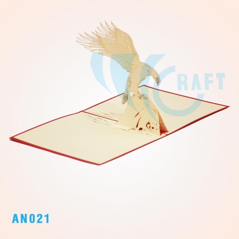 Eagle Pop Up Card