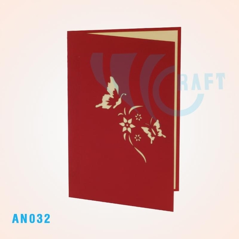 Butterflies Pop Up Card