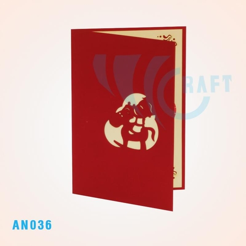 HORSE POP UP CARD