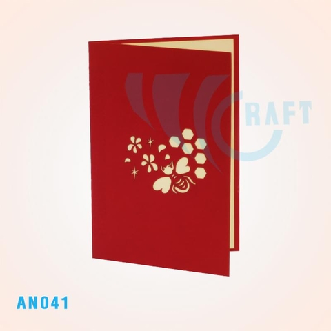 Bee Pop Up Card