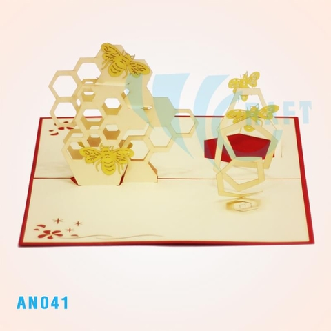 Bee Pop Up Card